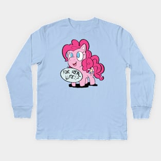 For real life!? Kids Long Sleeve T-Shirt